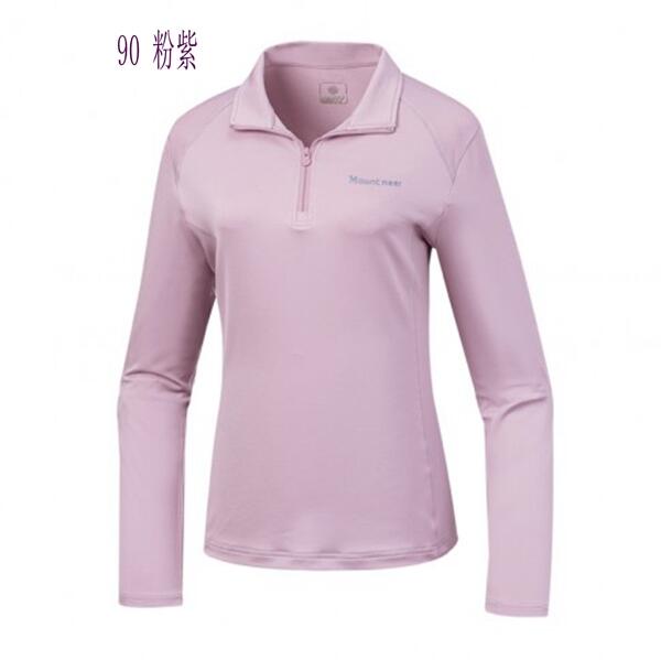 多件優惠【Mountneer山林】女氧化鋅抗菌涼感衣 51P52 /春夏薄款防曬衣/長袖涼感衣/登山露營/野雁戶外