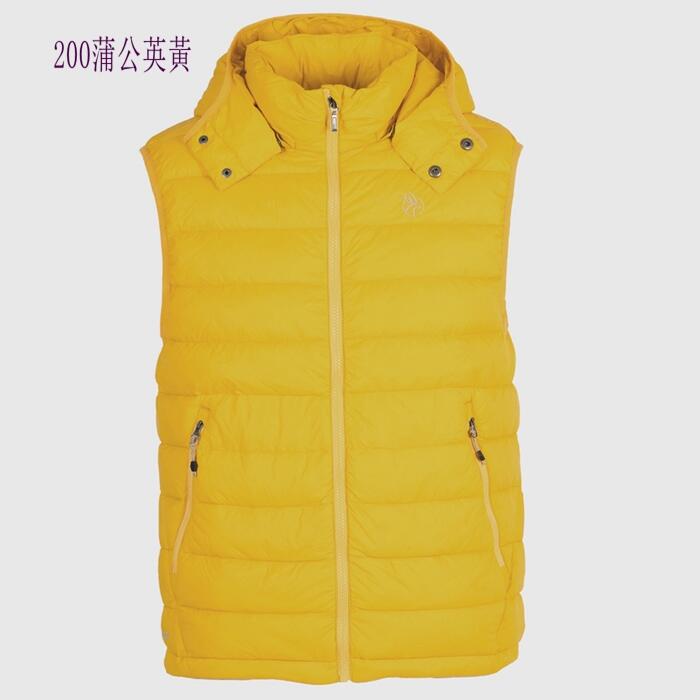 多件優惠【WILDLAND荒野】男700FP可拆帽輕暖羽絨背心/0B22172/帽可拆/防風保暖背心 野雁戶外