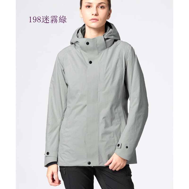 多件優惠【Wildland 荒野】女Polartec中空輕量極暖防水外套0B32905/雪衣/衝鋒衣/防風防水外套/野雁