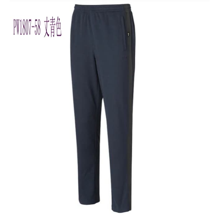 多件優惠【FIT維特】】男款吸濕排汗針織長褲 PW1807春秋季節穿運動褲/舒適/全鬆緊帶/彈性/登山/旅遊//野雁