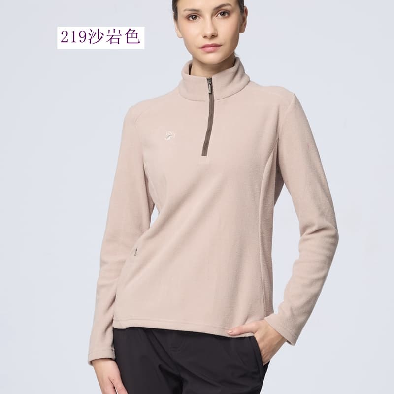 多件優惠【Wildland荒野】女彈性雙面刷毛PILE機能保暖衣 0B32501/中層衣/發熱衣/刷毛衣/登山 滑雪