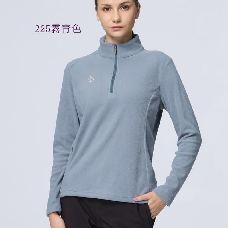 多件優惠【Wildland荒野】女彈性雙面刷毛PILE機能保暖衣 0B32501/中層衣/發熱衣/刷毛衣/登山 滑雪