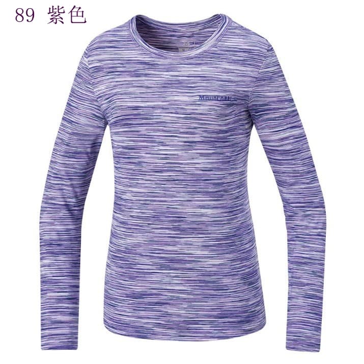 多件優惠【Mountneer山林】女圓領排汗保暖上衣 52P16- 保暖衣/中層衣/ 吸濕排汗透氣快乾/禦寒/野雁