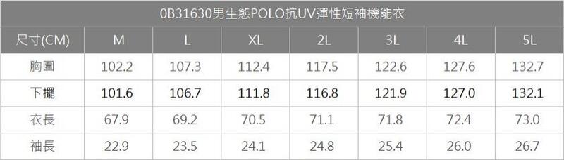 多件優惠【Wildland 荒野】男POLO抗UV彈性短袖機能衣0B31630/運動衣/吸濕排汗登山衣/班/野雁戶外