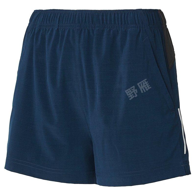 Wildland 荒野女四彈麻花紗透氣抗UV短褲 W1505(W1501)-52(123)藍色彈性透氣快乾輕薄機能短褲