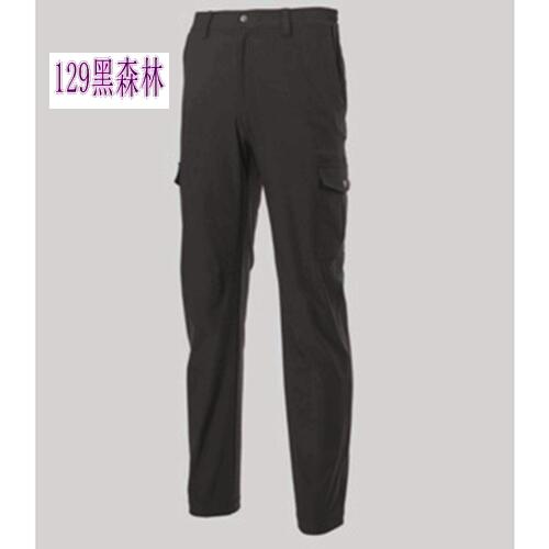 多件優惠【荒野wildland】男彈性貼袋四季款休閒長褲S2376-54黑色彈性 保暖 吸濕排汗透氣快乾褲/大尺寸