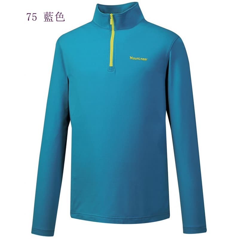 多件優惠【Mountneer山林】男快熱保暖上衣42P07 /保暖衣/中層衣/ 吸濕排汗透氣快乾//野雁戶外