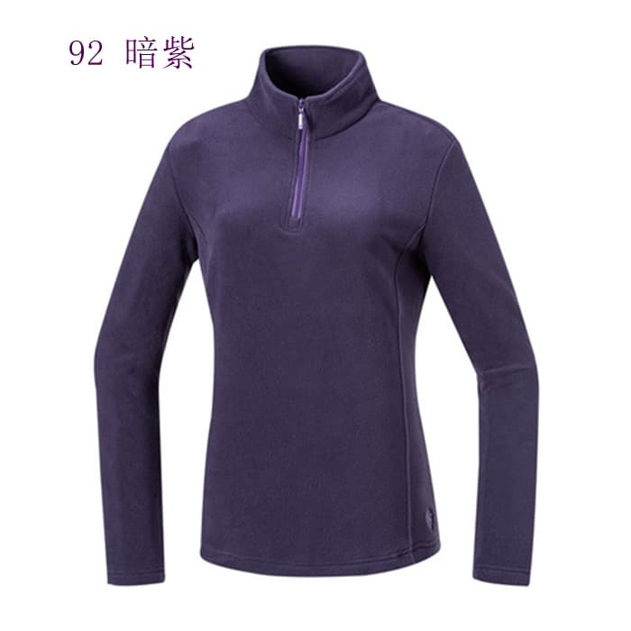 多件優惠【Mountneer 山林】女款雙刷雙搖保暖上衣52F02保暖衣/登山中層衣/發熱衣/刷毛衣/野雁戶外