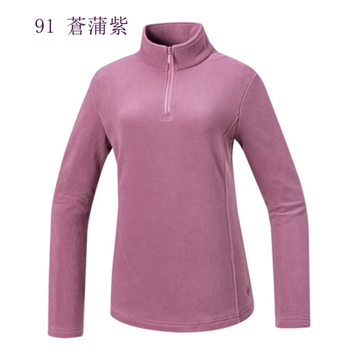 多件優惠【Mountneer 山林】女款雙刷雙搖保暖上衣52F02保暖衣/登山中層衣/發熱衣/刷毛衣/野雁戶外