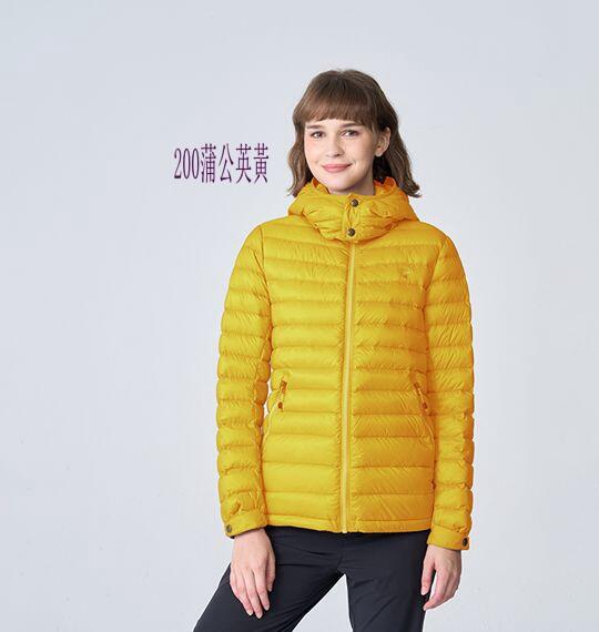 【WILDLAND荒野】女款防潑水極暖羽絨外套/0B12101帽可拆/防風外套/保暖外套/登山露營/野雁戶外