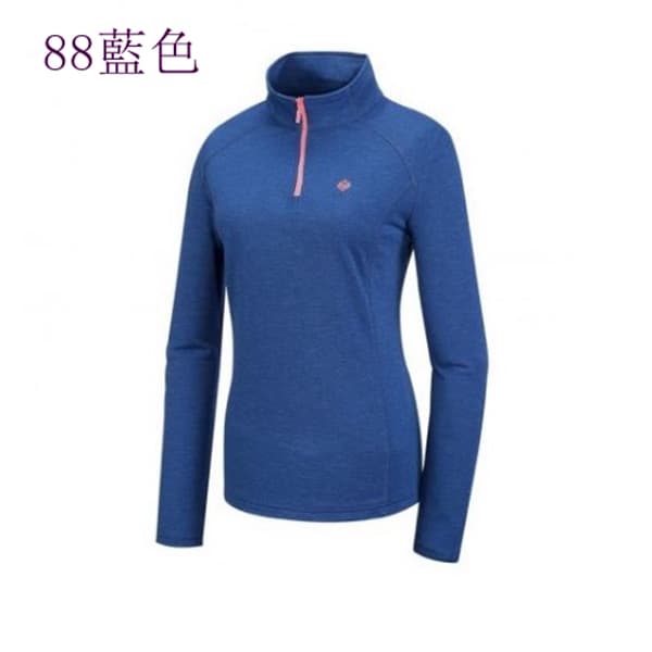 多件優惠【Mountneer山林】女款立領 雲彩針織保暖上衣22P16保暖衣/中層衣/單刷衣/登山衣/吸濕排汗快乾/野雁
