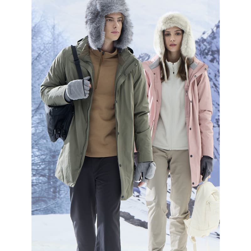 多件優惠【Wildland 荒野】男PR棉輕量極暖防水長版外套0B32902/雪衣/衝鋒衣/防風防水外套/野雁