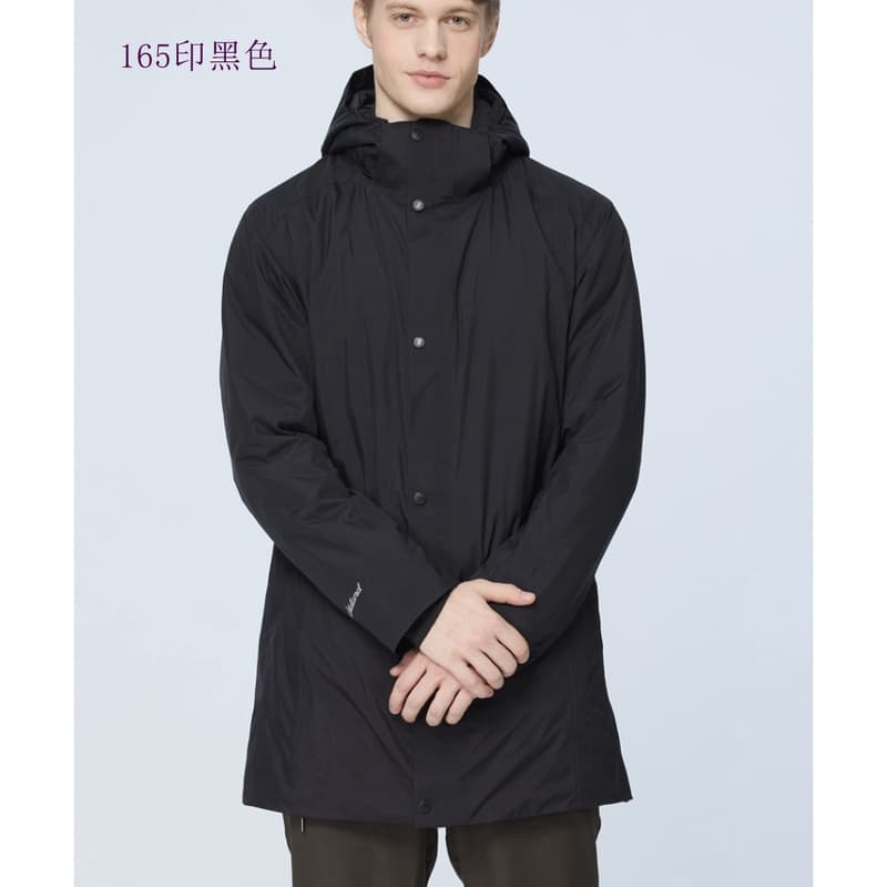 多件優惠【Wildland 荒野】男PR棉輕量極暖防水長版外套0B32902/雪衣/衝鋒衣/防風防水外套/野雁