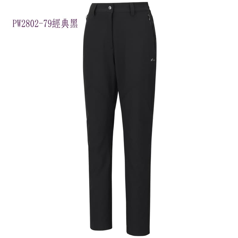 多件優惠【FIT 維特】女款防潑水彈性保暖長褲PW2802/PW2803吸濕排汗/休閒褲/秋冬薄長褲保暖/登山褲/旅遊