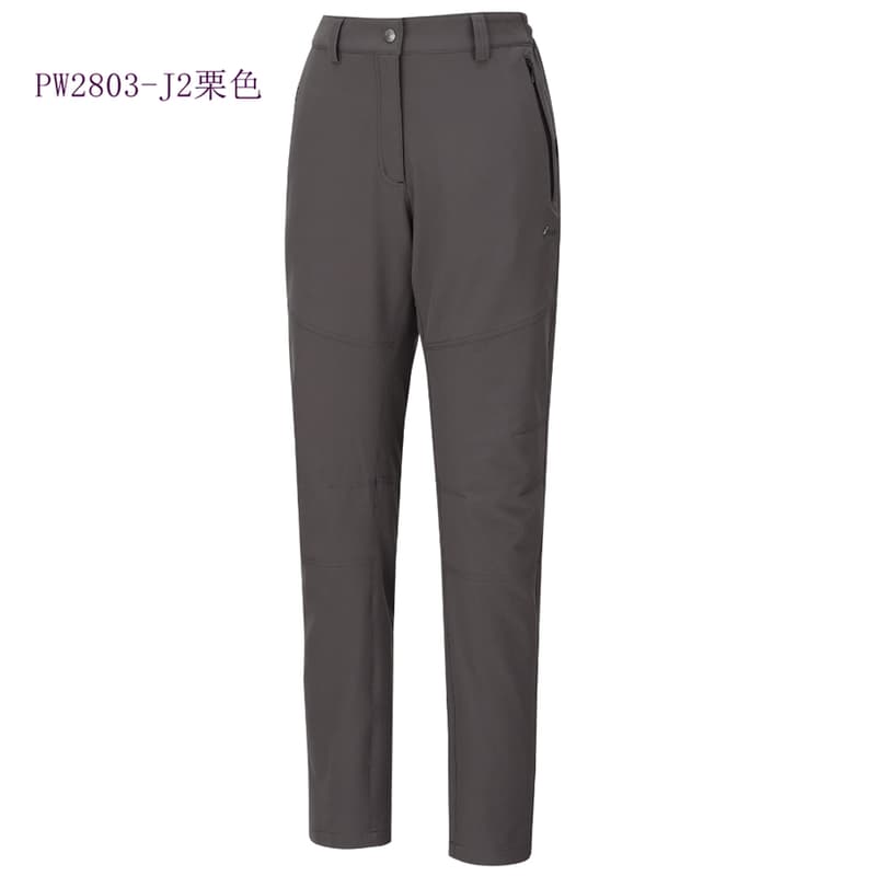 多件優惠【FIT 維特】女款防潑水彈性保暖長褲PW2802/PW2803吸濕排汗/休閒褲/秋冬薄長褲保暖/登山褲/旅遊