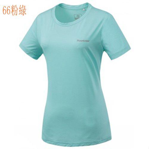 免運【Mountneer山林】女銀纖透氣排汗上衣 41P82 /吸濕排汗/透氣快乾/抗UV/抗菌防臭/輕量/野雁戶外