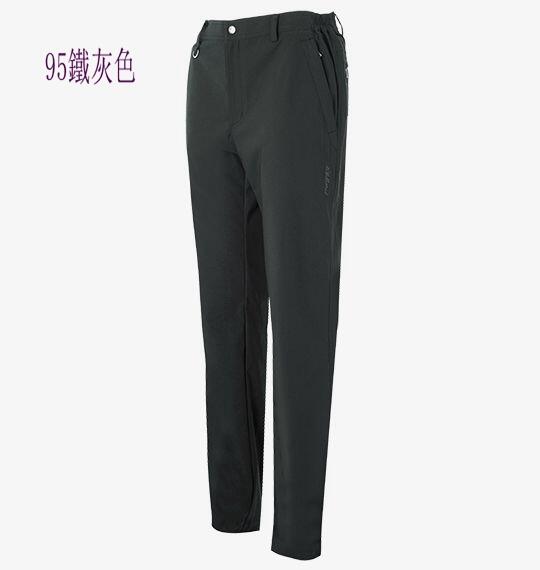 多件優惠【荒野wildland】男彈性四季款休閒長褲S2380-彈性 保暖 吸濕排汗透氣快乾/上班爬山/野雁