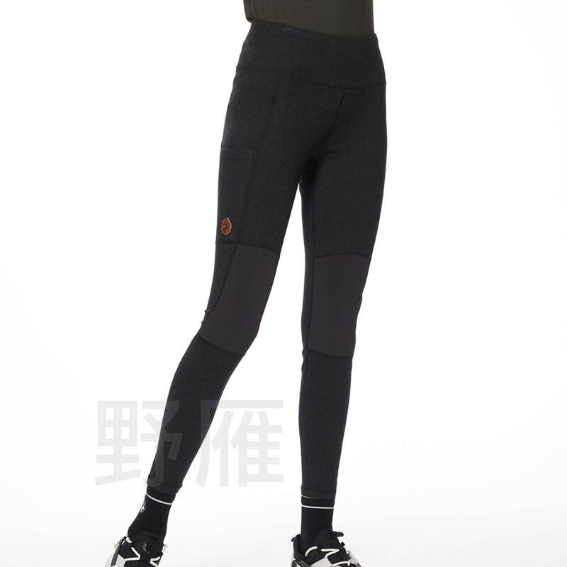多件優惠【荒野Wildland】女超彈雙色拼接貼身褲W2688/內搭褲/登山褲/運動褲/ 保暖 透氣 排汗快乾褲/登山