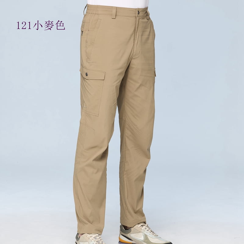 多件優惠【Wildland 荒野】男彈性光旅抗曬貼袋機能褲0B31316/登山褲/褲/防曬褲/露營 登山/野雁