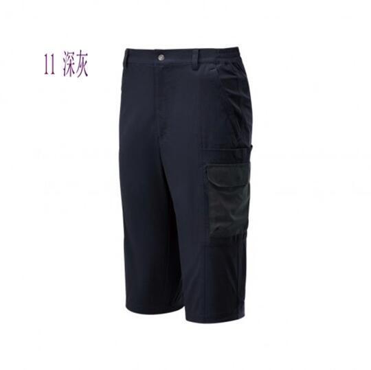 【Mountneer山林】男彈性透氣抗UV七分褲41S61/吸濕排汗/休閒七分褲/排汗褲/機能褲/露營