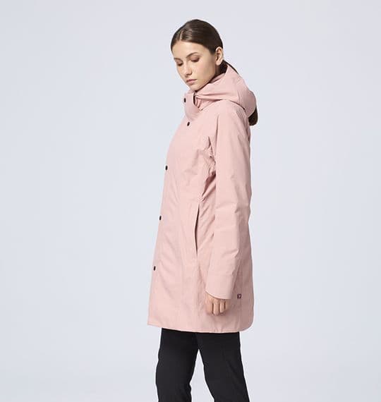 多件優惠【Wildland 荒野】女PR棉輕量極暖防水長版外套0B32901/雪衣/衝鋒衣/防風防水外套/野雁