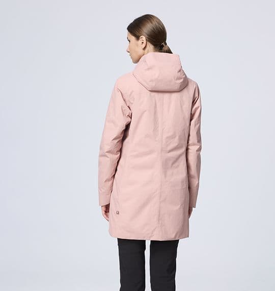 多件優惠【Wildland 荒野】女PR棉輕量極暖防水長版外套0B32901/雪衣/衝鋒衣/防風防水外套/野雁