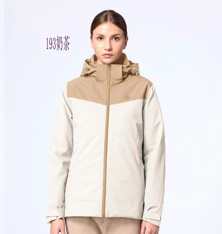 多件優惠【Wildland 荒野】女防水3in1+羽絨兩件式外套0B32917雪衣/衝鋒衣/防水外套/滑雪 登山/野雁