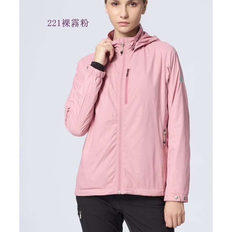 多件優惠【Wildland 荒野】女輕量天鵝絨防風保暖外套0B32907/防風防潑水外套/登山旅遊雪地/野雁