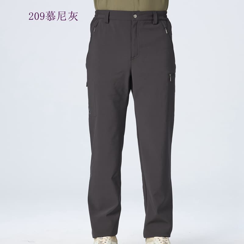 多件優惠【Wildland 荒野】男四彈輕三層軟殼超潑多袋褲0B32320/防潑水/賞雪禦寒/有大尺碼