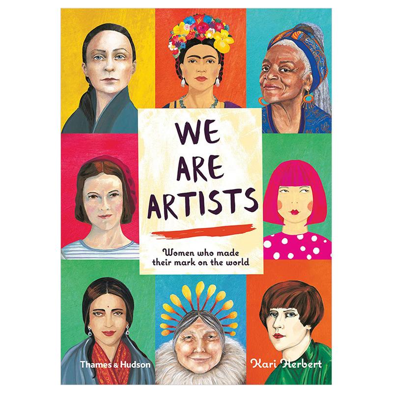 [APPS STORE]We Are Artists 女性藝術家主題插畫繪本 英文兒童藝術啟蒙畫冊 畫集 美術集