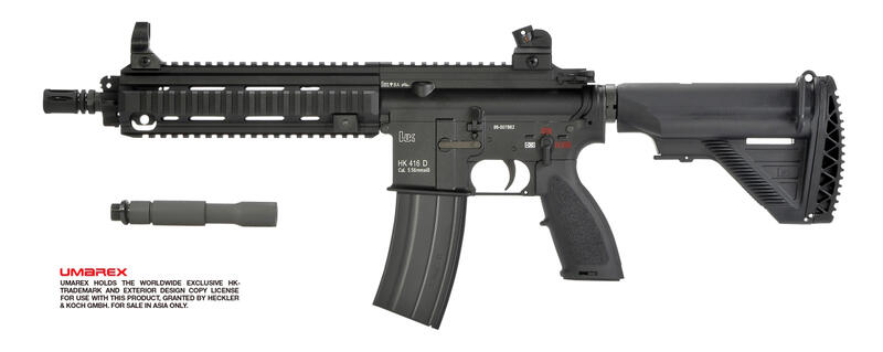 ✪義勇兵生存遊戲專賣-VFC HK416D V3 2022新版火控組 授權刻字版/ GBB 瓦斯步槍 UMAREX