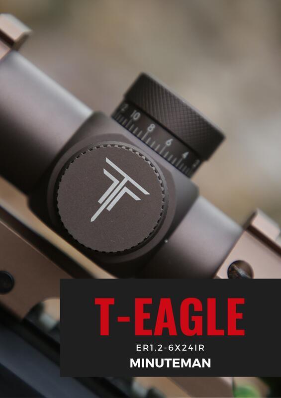 ✪義勇兵生存遊戲專賣- 真品級抗震/ T-EAGLE ER1.2-6x24IR 戰術狙擊鏡