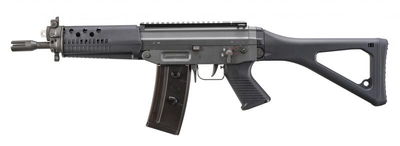 ✪義勇兵生存遊戲專賣- GHK SIG SG553 GBB 摺疊托瓦斯步槍