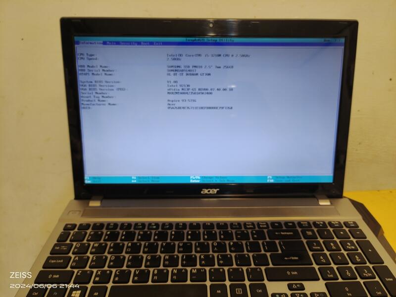 Acer aspire V3-571G i5三代四核geforce gt640m獨顯 零件機/殺肉機 | 露天市集 | 全台最大的網路購物市集