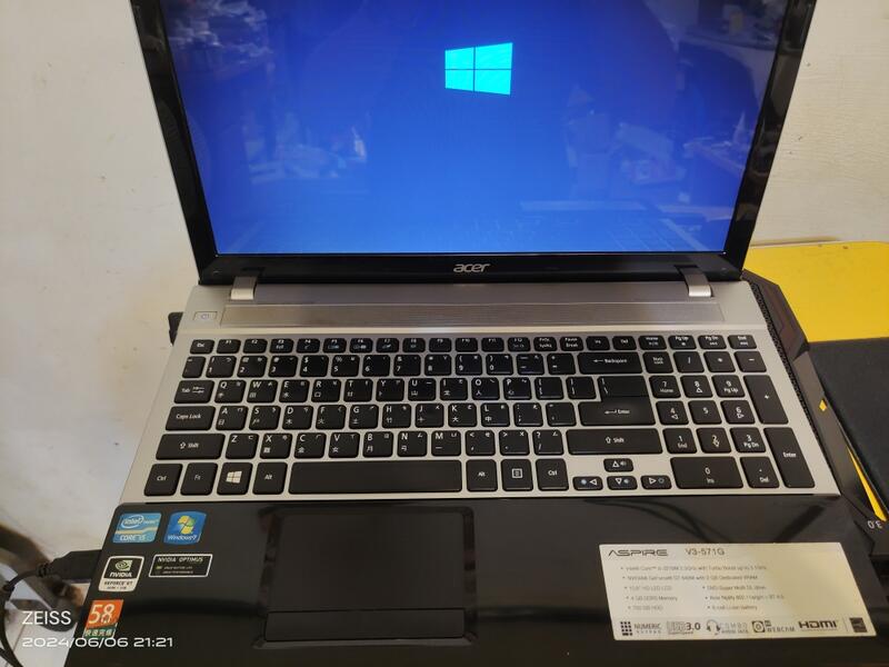 Acer aspire V3-571G i5三代四核geforce gt640m獨顯 零件機/殺肉機 | 露天市集 | 全台最大的網路購物市集