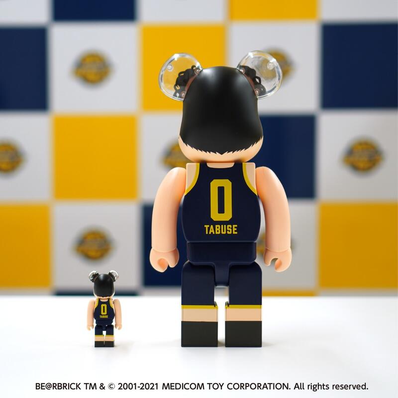 MEDICOM TOY BE@RBRICK 田臥勇太 100％ & 400％