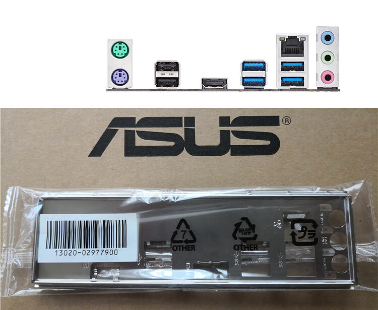 ASUS 華碩 B250 MINING EXPERT 全新 原裝 後檔板 後檔片