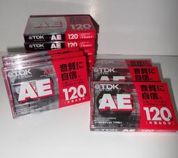 全新 未拆封 TDK 120分 空白錄音帶 12捲