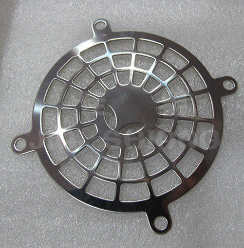 銀色 電腦風扇網 - 鋁合金材質 ( 8cm×8cm 適用 )