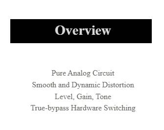 【NEW名人樂器】NUX XTC OD 破音 效果器