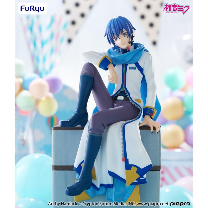 🔥鹿本🔥日版景品FuRyu 初音未來系列泡麵蓋KAITO 公仔模型| 露天