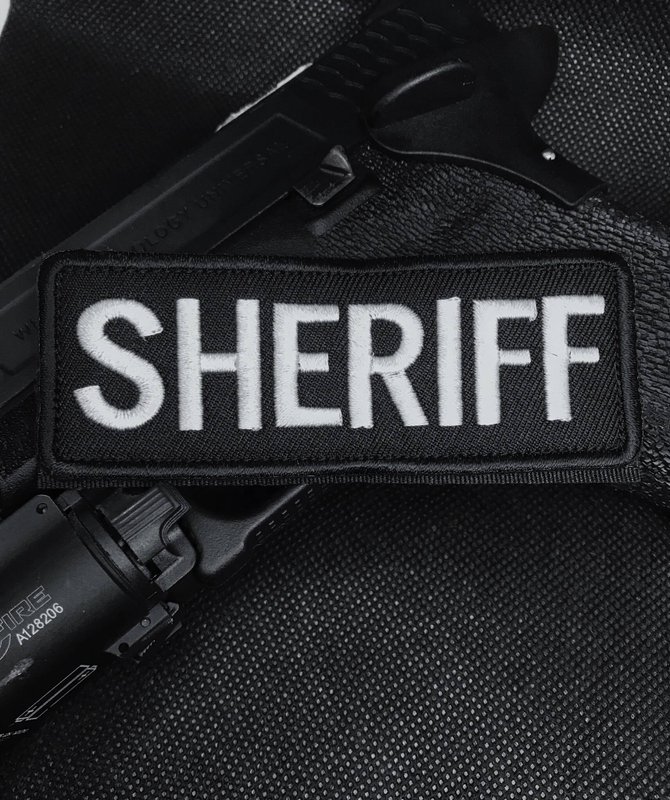 [ED Tac] 單位識別章/SHERIFF/POLICE