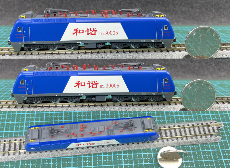 SALE定番中国　長鳴火車模型工作室　HXD3C（和諧電3C）型電気機関車　0143号機　哈局牡段 外国車輌