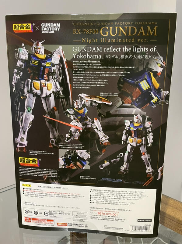 全新綱彈超合金X Gundam Factory Yokohama RX-78F00 Night Ver | 露天