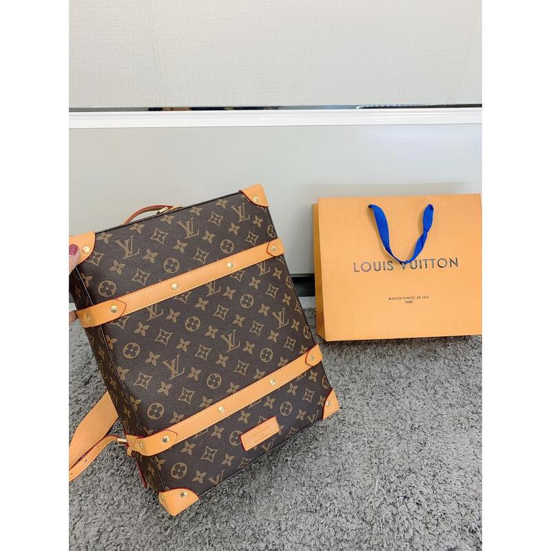 Replica Louis Vuitton Soft Trunk Backpack PM In Monogram Canvas M44752