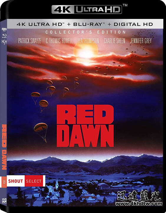 4k Uhd藍光影片4k1279 天狐入侵 紅色黎明 赤色黎明 Red Dawn 1984 露天市集 全台最大的網路購物市集