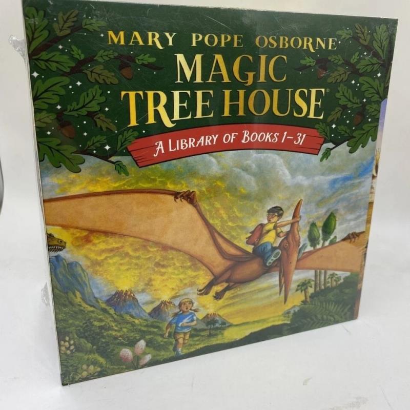 貨源Magic Tree House 新版神奇樹屋第一季點讀31冊+1冊練習冊贈音頻