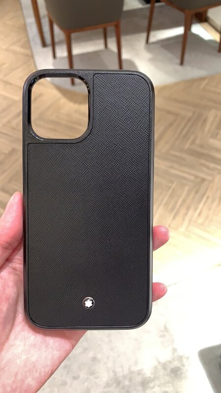 KK百货 正品 Montblanc萬寶龍 手機殼 用于蘋果iPhone 12 Pro Max 保護套 SJK1