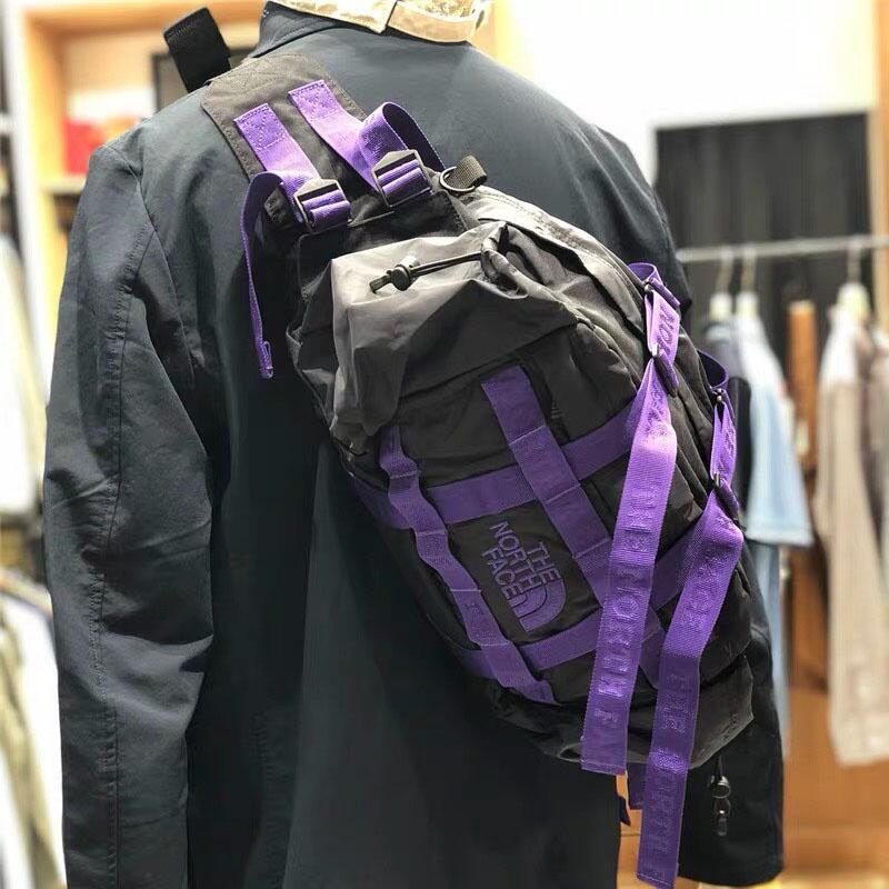 現貨THE NORTH FACE北臉20SS 紫標CORDURA Lumber Pack 運動機能斜挎單