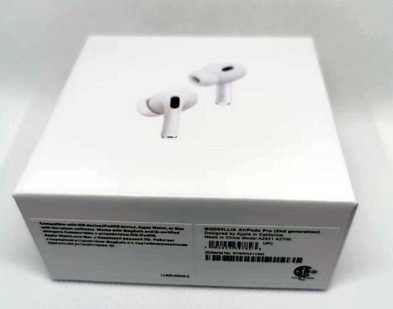 可查序號全新未拆封【2022最新款】保固1年airpods pro 2 Apple 藍牙